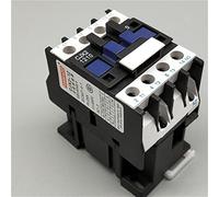 Electromagnetic switch Contactor 3 Phase electronic starter Magnetic Contactors Relay 1 2a 3p 3 Pole 1NO AC 24V 110V 220 Volt 380V Coil CJX2-1210 3 5mm DIN Rail Mount Industrial Electrics (Color : 12