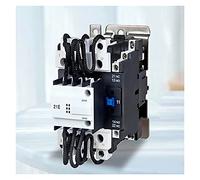 Electromagnetic switch Contactor AC 220V 380V.Contactors CJ19-25A.Electrically compensating Switched Capacitor Connection 3P contactor LC1DK -3.2A Sliver. Electrical Installation (Color : Cj19-25a Ac