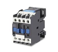 Electromagnetic switch Contactor AC.Contactor 110V.CJX2 0910 9A 3 Phase 3 Pole 1Normal Open Coil Voltage 380V 50/60Hz DIN Rail Mounted 3P+1NR. Parts & Spare Parts (Color : Ac 36v)