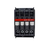 Electromagnetic switch Contactor AC contactor A9-30-01 A12-30-01 A16-30-01 220V380V110V24V9A12A16A Main 3NO.Auxiliary 1NO or 1NC Parts & Spare Parts (Color : A16-30-01 110v)