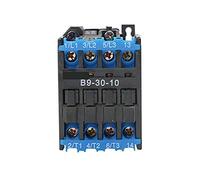 Electromagnetic switch Contactor AC contactor CJX8-B9-30-10/01 24V 36V 48V 110V 220V 380V 50/60 Hz 9A 220 ° C. Mounting Rail Washer contactor Parts & Spare Parts (Color : Cjx8-b9-30-01 48v)