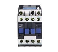 Electromagnetic switch Contactor AC Contactors CJX2-0910 9A No. 3- Phase DIN Rail Mount Electrical Power 2 4V 36V 110V 220V 380V Industrial Electrics (Color : Ac24v)