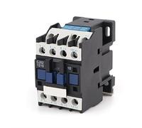 Electromagnetic switch Contactor CJX2-1210 12A AC Contactors 3 Phase 3 Pole 110V/220V 50/60Hz DIN Rail for Power On and Off and Circuit Control Industrial Electrics (Color : 110v)
