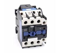 Electromagnetic switch Contactor CJX2-3210 24VAC 36V 110V 380V 220V 50Hz Coil Voltage 50a 3 Pole 1no 35mm DIN Rail AC Contactors Industrial Electrics Parts & Spare Parts (Color : Ac110v)