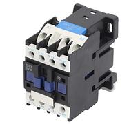 Electromagnetic switch Contactor Coil electronic starter Contactor, AC Contactor with Large Load Capacity, Flame Retardant Body, 50Hz, with Crack-Resistant Buckle for Control Industrial Electrics Part