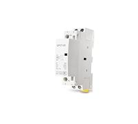 Electromagnetic switch Contactor DC12V/24V 50/60Hz Din Rail Household AC Modular Contactor Switch Controller DIY Smart Home Hotel Industrial Electrics (Color : 25a 1no 1nc)