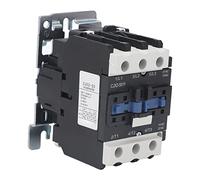 Electromagnetic switch Contactor Electrical Contactor, Coil Contactor Switch High Sensitivity Silver for Equipment Industrial Electrics Parts & Spare Parts