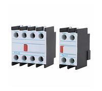 Electromagnetic switch Contactor F4-11 1NO+1NC F4-22 2NO+2NC Auxiliary Block for CJX2 LC1-D Series AC Contactor Parts & Spare Parts (Color : F4-20)