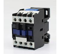 Electromagnetic switch Contactor LC1D AC Contactors CJX2-0910 9A No. 3- Phase DIN Rail Mount Electrical Power 2 4V 36V 110V 220V 380V Industrial Electrics Parts & Spare Parts (Color : Ac220v)