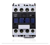 Electromagnetic switch Contactor LC1D AC.Contactors CJX2-1801 18A NC 3- Phase DIN Rail Mount Electric Power Contactor 2 4V 36V 110V 220V 380V Parts & Spare Parts (Color : 380v)