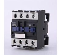 Electromagnetic switch Contactor LC1D AC Contactors CJX2-2501 25A NC 3- Phase DIN Rail Mount Electrical Power 2 4V 36V 110V 220V 380V Industrial Electrics (Color : 110v)