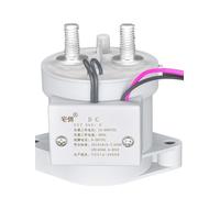 Electromagnetic switch DC Relay contactor with Contacts for Charging Station of DC12V/24V high-Power Electric Vehicle Parts & Spare Parts (Color : 24v, Size : 50A)