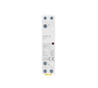 Electromagnetic switch HCH8-25 DC Contactor 2P 25A 2NO 1NO1NC 2NC DC12V DC24V Automatic Householdr Contactor Din Rail Type 1Pcs Electrical Installation (Color : 2P 25A 1NO1NC DC12V)