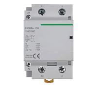Electromagnetic switch HCH8s-100 Modular Contactor 2P 100A 2NO Or 4NO 220V Automatic Household Contactor Din Rail Type 1Pcs Electrical Installation (Color : 100A 1NO1NC AC110V)