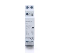 Electromagnetic switch HCH8s-25 Modular Contactor 2P 25A 2NO 220V 240V Automatic Household Contactor Din Rail Type Electrical Installation