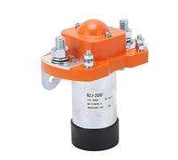 Electromagnetic switch Normally Closed DC Contactor, Properly Drive Coil Main Contactor Solenoid Power on Off Control Stainless Steel and ABS for Automotive Parts & Spare Parts