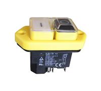 Electromagnetic Switch Push Button Switches for Slicer Lathes Milling Machine KJD17B 230V 5Pins