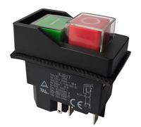 Electromagnetic Switches Pushbutton for Garden Tools KJD17 220V 5 Pin