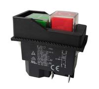 Electromagnetic Switches Pushbutton Switches KJD17 220V 4 Pin -Terminals IDGTTLDF