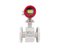 Electromagnetic Water Flow Meter For Seawater Sewage Waste Water DN80 DN100 4-20mA RS485 Flow Meter Precise Readings(DN100,220V)