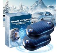Electromagnetic Wave Anti Freezing and Snow Removal Device, 2025 New Electromagnetic Car Deicer, Anti-freeze Electromagnetic Car Snow Removal Device Microwave Molecular Deicing Instrument (2 Pcs)