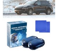 Electromagnetic Wave Anti Freezing and Snow Removal Device, Electromagnetic Car Deicer, 2025 New Antifreeze Electromagnetic Car Snow Removal Device, Car Defroster,Fast And Efficient (2PC)