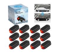 Electromagnetic Wave Antifreeze Instrument,Universal Solar Car Windshield De-Icer Wave Car Snow Removal, for All Vehicle Safety and Maintenance(12PC-black)