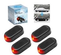 Electromagnetic Wave Antifreeze Instrument,Universal Solar Car Windshield De-Icer Wave Car Snow Removal, for All Vehicle Safety and Maintenance(4PC-black)