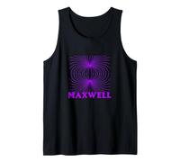 Electromagnetic Waves Maxwell Equations Physics Gift Purple Tank Top