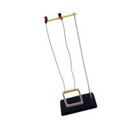 Electromagnetics Induction Wire Coil with Display Holder Stand Educational Left Hand Right Hand Rule Demonstration Tool Field Direction Model