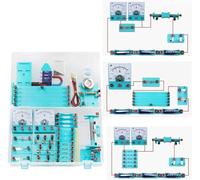 Electromagnetism Experiment Kit - Electric Bell & Sliding Rheostat Tool for Brightness Adjustment