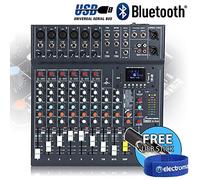 Electromarket Studiomaster CLUB XS 10 Channel Mixer Desk USB SD Recorder Bluetooth Playback DJ