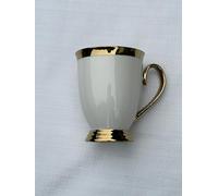 electromax 6 Piece Teacup and Gift Set - Vintage Serving Set for 6, with Bone China Tea Cup/Mug 300ml Strong Lightweight Set - White Set