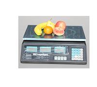 electromax electronic Digital Scales with Charging Cable, Shop Table Scales - Price Computing Scales,Very Precise Fruit Market Scales for Commercial Shop Retail Price Weighing Fruit up to 88lb/40 kg