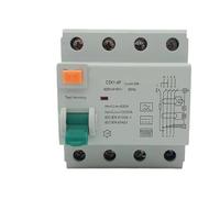 Electromechanic Residual Current Circuit Breaker Differential Breaker Safety Switch 2P 16A 63A 10mA 30mA 100mA 6KA RCCB RCD230V(AC Class EM Type,4P63A100MA)
