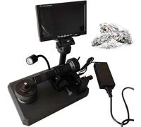 Electron Microscope 30-110X, Digital Diamond Girdle Viewer with LCD Screen and 20mm Focusing Distance for Diamond Inscription Viewing - Portable Magnifier