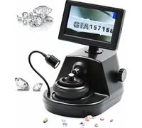 Electron Microscope, Digital Diamond Girdle Viewer with LCD Screen & Fill Light, Adjustable Light Source, Accurate Identification for Diamond Inscription