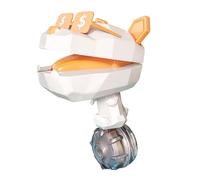 Electronal Water Play Toys For Adults And Kids Rechargeable Light Up Automatic Watergun Large Capacity Long Range Summer Outdoor Beach Pool Party Toy Perfect For Outdoor Summer (Light Gray, One Size)