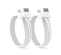Electrones 2 pack iPhone Charger Cable, MFi Certified, 1.8m, 2-Pack, Compatible with iPhone 13/12/11/SE/XS/XR, iPad, iPod, AirPod