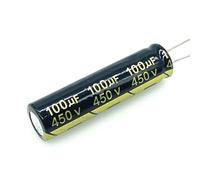 Electronic Accessories 10pcs/lot 100UF 450v 100UF Aluminum electrolytic Capacitor Size 13 * 50 20%