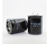 Electronic Accessories 250v820uf Electrolytic Capacitor Radial 820UF 250V 30x35mm Electronic devices (Size : 10PCS)