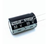 Electronic Accessories 2pcs/lot 50V 4700UF Aluminum electrolytic Capacitor Size 22 * 35 4700UF 50V 20% Electronic devices