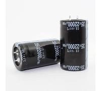 Electronic Accessories 35v 22000uf Original Electrolytic Capacitor Radial 22000UF 35V 35x50mm Electronic devices (Size : 20PCS)