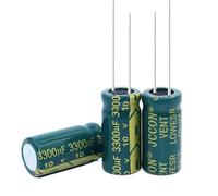 Electronic Accessories 500PCS-100PCS 10V3300UF Aluminum Electrolytic Capacitor 3300UF 10V 10 * 20mm (Size : 200PCS)