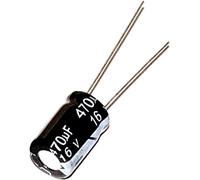 Electronic Accessories Capacitor kit 20PCS HIGT Quality 16V470UF 8 * 12mm 470UF 16V 8 * 12Electrolytic Capacitor capacitors