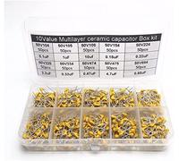 Electronic Accessories Capacitor kit 500pcs monolithic Multilayer Ceramic Capacitor capacitors