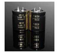 Electronic Accessories Capacitors 2PCS/10PCS 450V 220UF, Original Tube Amplifier high Voltage Audio electrolytic Capacitor AMNzOgOdL (Size : 2PCS)
