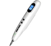 Electronic Acupuncture Massage Pen with Interchangeable Probe, 9 Levels Intensity Adjustment, Automatically Finds Acupoints for Pain Relief and Relaxation