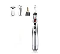 Electronic Acupuncture Pen, 2/3/5 Heads Acupuncture Point Pen Pain Relief, Pulse Muscle Relax Massager for Women Men(3 Heads)