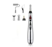 Electronic Acupuncture Pen Acupuncture Point Pen Acupuncture Point Pen Meridian Energy Meridian Pen Massage Pen Acupuncture Acup(5 Heads)